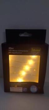 Preview: Idena Micro Lichterkette Schneeflocke